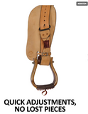 New! Billy Royal® Elite Tooled Roughout Work Saddle - Country Scene Saddlery and Pet Supplies