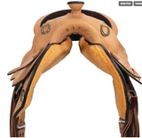 New! Billy Royal® Elite Tooled Roughout Work Saddle - Country Scene Saddlery and Pet Supplies