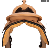 New! Billy Royal® Elite Tooled Roughout Work Saddle - Country Scene Saddlery and Pet Supplies