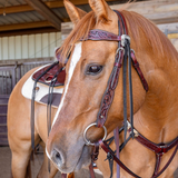 New! Kingsley Western - Full/Cob / Chestnut - Tack Sets