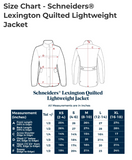 New! Schneiders® Lexington Quilted Lightweight Jacket