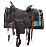 New! Billy Royal® Fleece Bottom Contoured Saddle Pad - 34" x 40" - Country Scene Saddlery and Pet Supplies