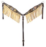 New1 Showman Limited Edition Anaconda Shimmer One Ear Headstall and Breastcollar Set - Country Scene Saddlery and Pet Supplies