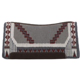New! Showman 36" x 34" Wool Top Saddle Pad with Memory Felt Bottom - Mesa Ridge - Country Scene Saddlery and Pet Supplies