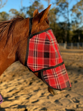 New! Fly Mask with Nose Flap - Country Scene Saddlery and Pet Supplies