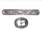 New! Engraved Silver Show Halter - Mare/2 Year Old - Country Scene Saddlery and Pet Supplies