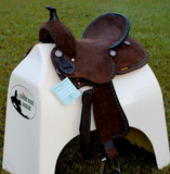 15" CIRCLE S Barrel style saddle - Country Scene Saddlery and Pet Supplies