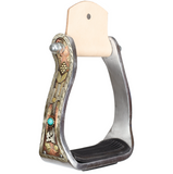 New! Showman High Mesa Aluminum Stirrups