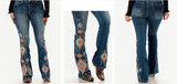 New! Tallulah Aztec Grace In LA High Waisted Flare Jeans - Western Jeans