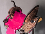 🐎 NEW! Silva Barrel- Pink - CSSSILVA 04 Pink / 14 / Semi QH