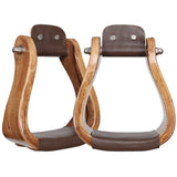 New! Showman Curved Ashwood Stirrups