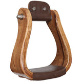 New! Showman Curved Ashwood Stirrups