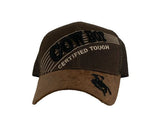 Embroidered Cowboy Certified Tough Ballcap - Country Scene Saddlery and Pet Supplies