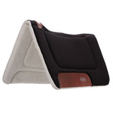 New! Weaver Contoured Saddle Pad Black H9 - 32" x 32" - Country Scene Saddlery and Pet Supplies