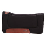 New! Weaver Contoured Saddle Pad Black H9 - 32" x 32" - Country Scene Saddlery and Pet Supplies