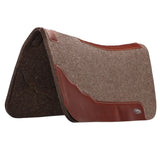 New! Weaver Premium Contoured Saddle Pad Grey - 31" x 32" - Country Scene Saddlery and Pet Supplies