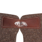 New! Weaver Premium Contoured Saddle Pad Grey - 31" x 32" - Country Scene Saddlery and Pet Supplies