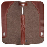 New! Weaver Premium Contoured Saddle Pad Grey - 31" x 32" - Country Scene Saddlery and Pet Supplies