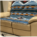 A7839 - Boho Western Aztec Reversible Throw Rug - Country Scene Saddlery and Pet Supplies