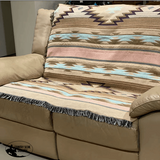 A7839 - Boho Western Aztec Reversible Throw Rug - Country Scene Saddlery and Pet Supplies