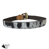 A8219 - 34 Hand Tooling Leather Cowhide Belt Hide Belts