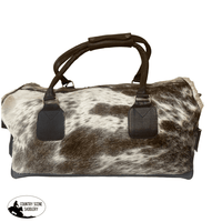 A8242 - Hair On Hide Travel Duffel Bag Handbag