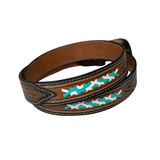 A8463 - Kava Leather Hand Carved Western Belt Belts