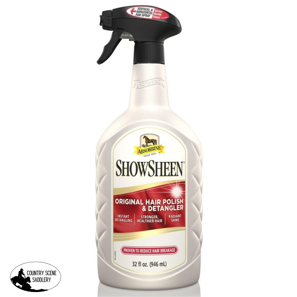 New! Absorbine Showsheen 950Ml W/sprayer Posted.*