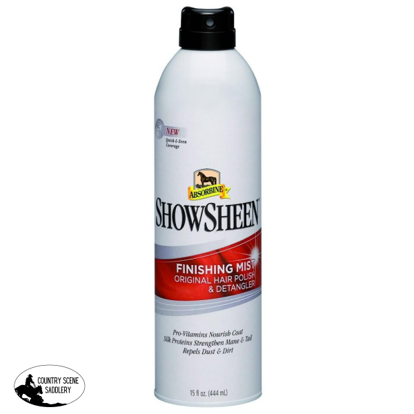 New! Absorbine Showsheen Finishing Mist Spray Posted.* Grooming