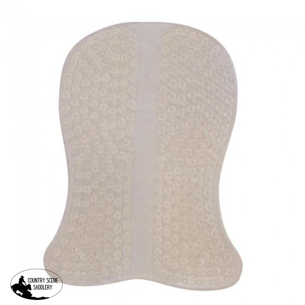 New! Acavallo Gel Double Riser Pad Natural