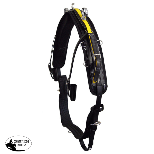 Adios Elite Conventional Harness #1 With Buxton Breastplate Carts & Surcingles » Leather/Show