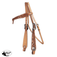 Alaska Knotted Brow Headstall Western Bridle