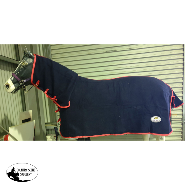 Alpine Woollen Blazer Combo 63 / Blue Horse Blankets & Sheets