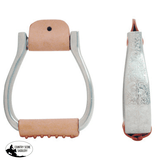 New! Aluminum Stirrups, Engraved 2" Visalia - Country Scene Saddlery and Pet Supplies