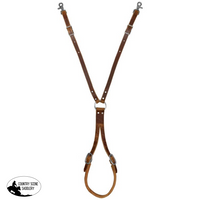 American Made Leather Tail Crupper With Nickel Plated Hardware. Western Reins