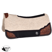 Apex Premium Wool Roper Size Pad - Inlaid Wear Leathers Western Pad