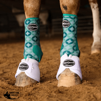 Apex Sport Boots - Emerald Star 2 Pack (Fronts Only) / Small Horse Boots & Leg Wraps