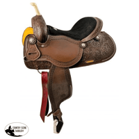Argentina Cow Leather Round Skirt Saddle.