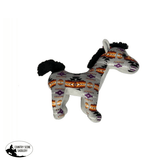 Aztec Print Stuffed 8" Horse. - Country Scene Saddlery and Pet Supplies