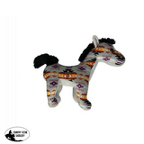 Aztec Print Stuffed 8" Horse. - Country Scene Saddlery and Pet Supplies