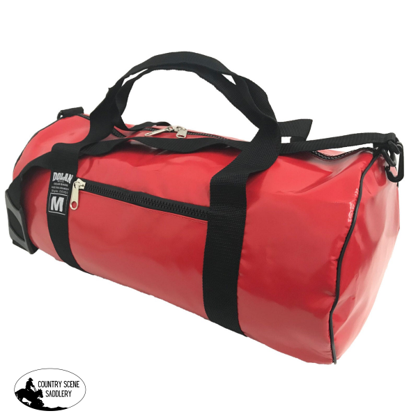 Barell Bag Medium Black 30Cm X 60Cm / Red Gear Bags