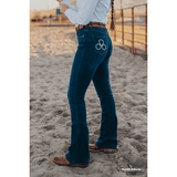 Barrel Pocket Bootcut Denim Jeans (Lengths) Ladies Jeans