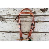 Berlin Custom Browband Headstall with Diamond Concho s