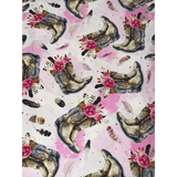 Bib, Burp & Wash Cloth Set - Fabric Options - Country Scene Saddlery and Pet Supplies