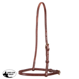 Billy Royal Oiled Royal Herman Oak Flat Nose Caveson for Horses - Country Scene Saddlery and Pet Supplies