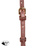 Billy Royal Oiled Royal Herman Oak Flat Nose Caveson for Horses - Country Scene Saddlery and Pet Supplies