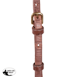 Billy Royal Oiled Royal Herman Oak Flat Nose Caveson for Horses - Country Scene Saddlery and Pet Supplies