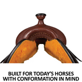 New! Billy Royal® Basketweave Square Skirt Western Work Saddle Posted.*