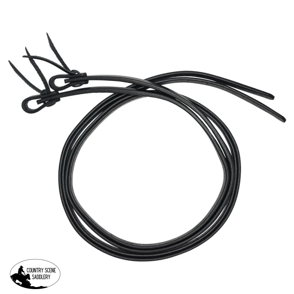 Billy Royal® Black Leather Western Show 5/8 Reins