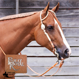 New! .billy Royal® Box Cheek Two Ear Headstall Posted.
